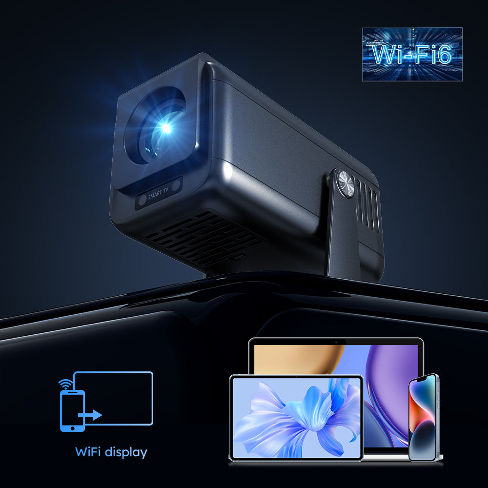 V1 Hot sell  Projector 4k Android 13 Projector 300ANSI ATV Dual Launcher Auto Keystone 4k 5G mini Portable Smart  LCD Projector