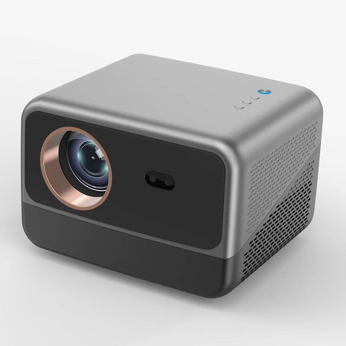 Foreign Trade Version Cross-Border Android Projector Bluetooth 5G Dual-Band WIFI HD 1080P Projector for Office and Home Use LE