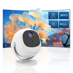 Smart Orb Projector Android 11 Bluetooth 5G Dual Band HD 4k HD Projector