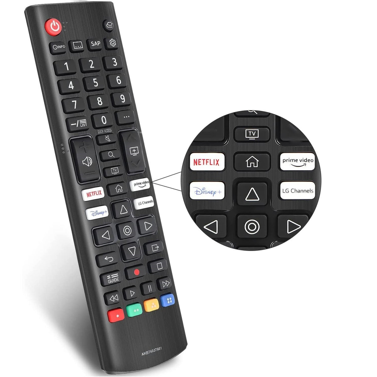 AKB76037601 Remote Control For LCD LED Smart TV