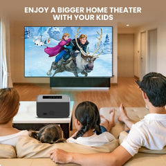 Foreign Trade Version Cross-Border Android Projector Bluetooth 5G Dual-Band WIFI HD 1080P Projector for Office and Home Use LE