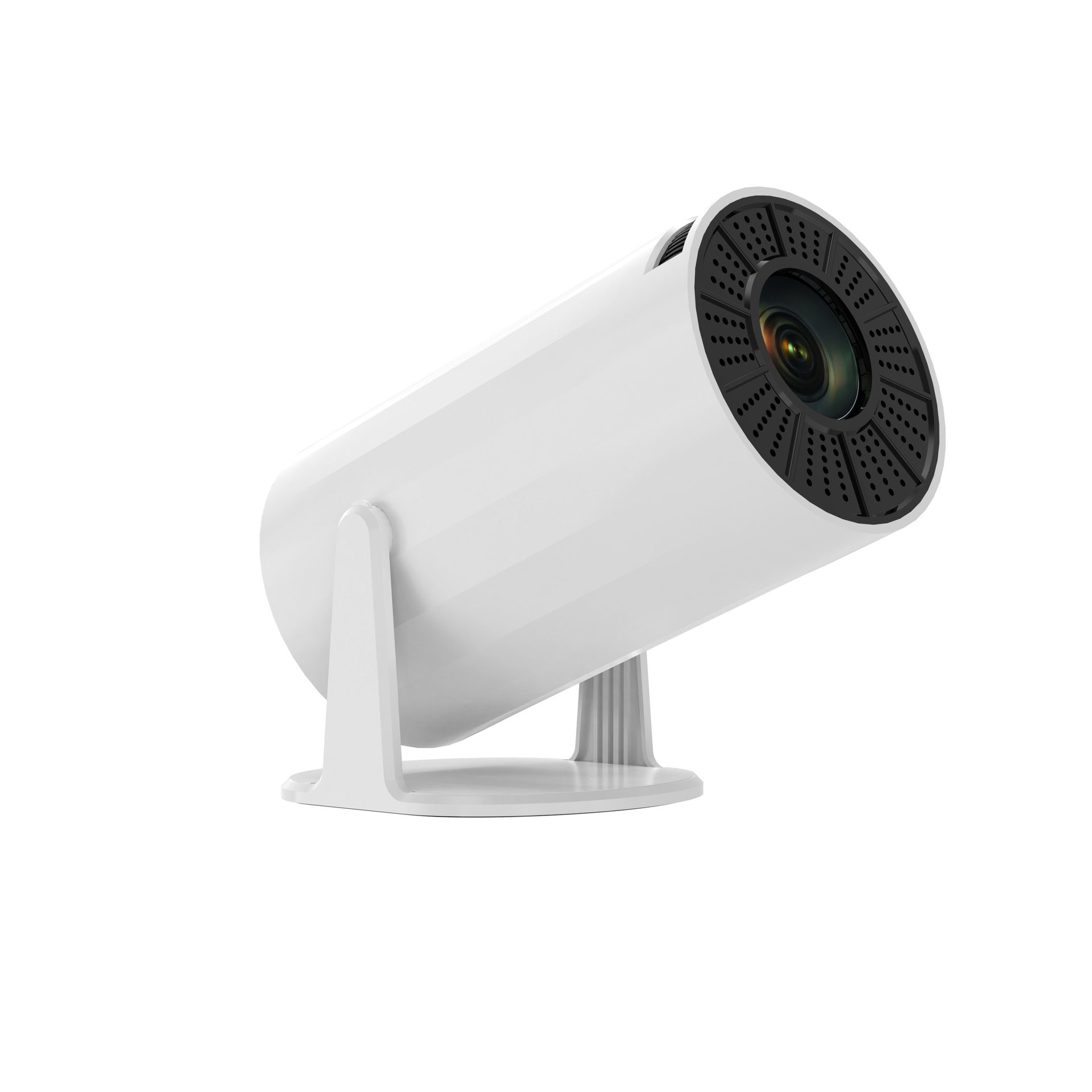 Barrel Projector Android 11 System Bluetooth 5G Dual-Frequency Support 4K Decoding Portable HD